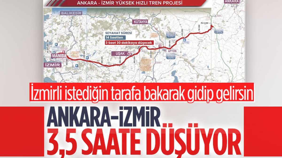 Ankara-İzmir YHT projesi hayata geçiyor