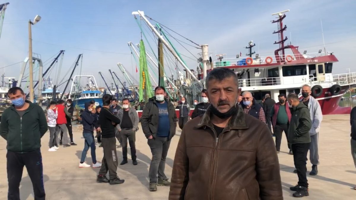 Kandıra'daki balıkçılar, eleklerin yasaklanmamasını istiyor
