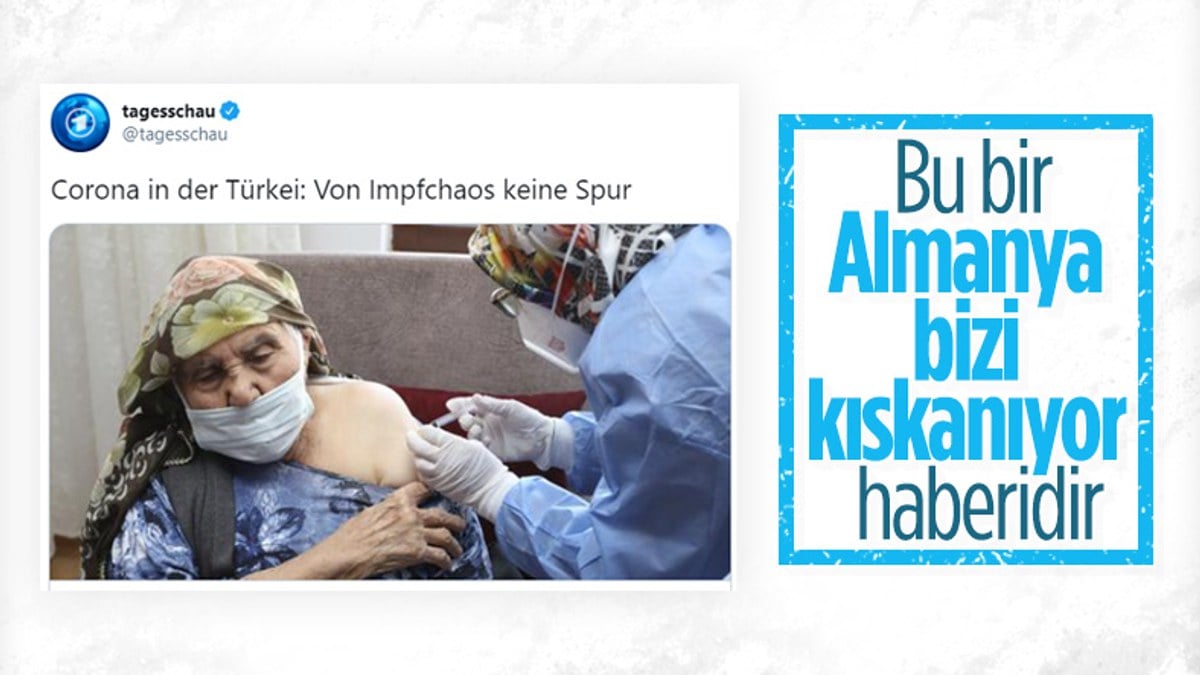Alman basını: Türkiye'de aşı karmaşasından eser yok