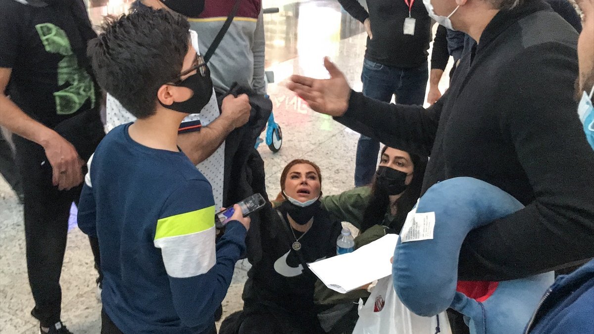 İstanbul Havalimanı'nda çocuğu kaybolan anne fenalık geçirdi
