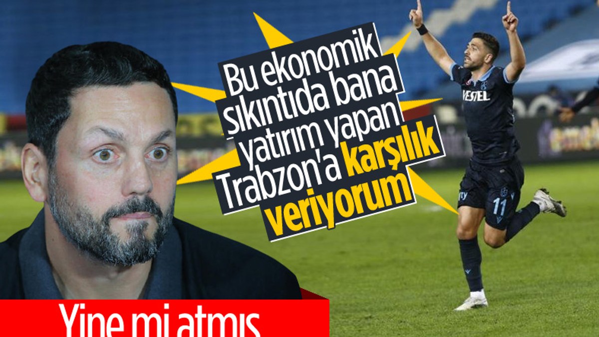 Bakasetas Trabzonspor'u sırtlıyor