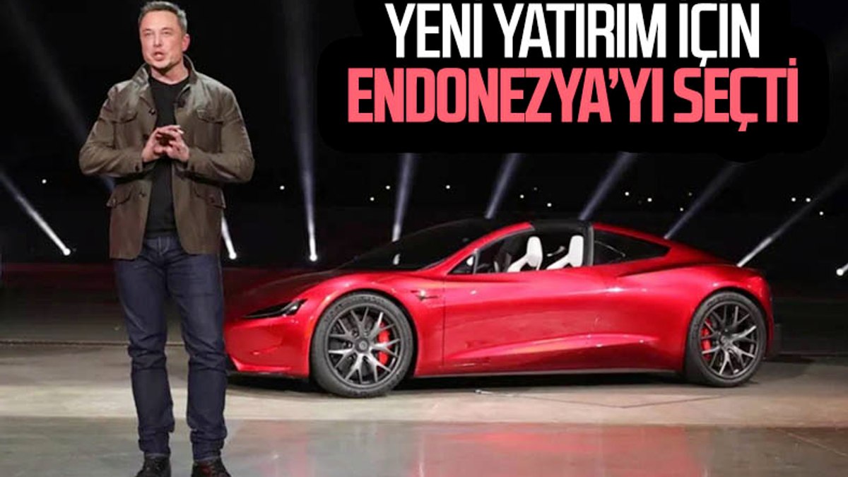 Tesla, yeni yatırım ülkesi olarak Endonezya'yı seçti