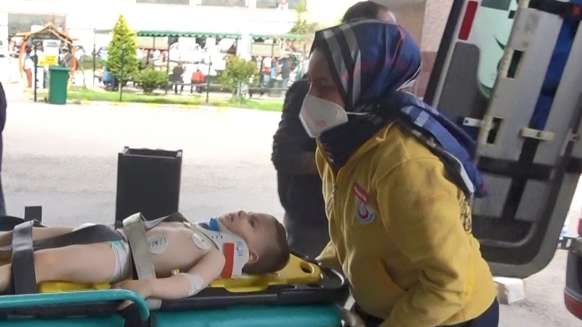 Kocaeli'de 2 yaşındaki bebek balkondan düştü