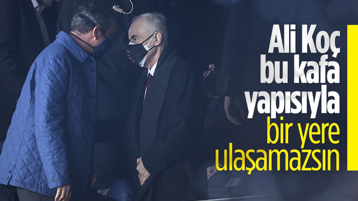 Mustafa Cengiz: Ey Ali Koç bildiriyi sen imzaladın