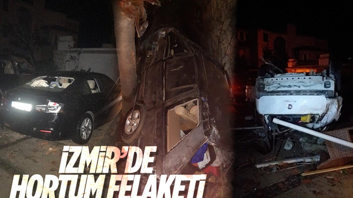 İzmir'de hortum: 16 yaralı
