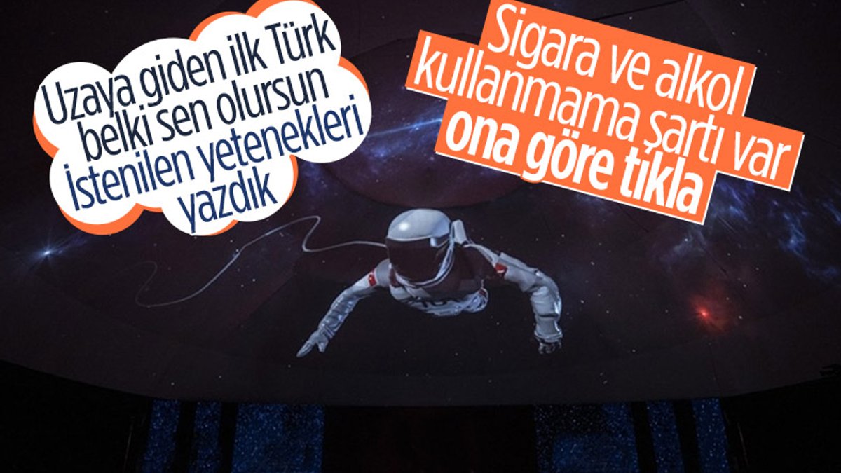 Türk astronot adayları 2 yıllık eğitim programına alınacak