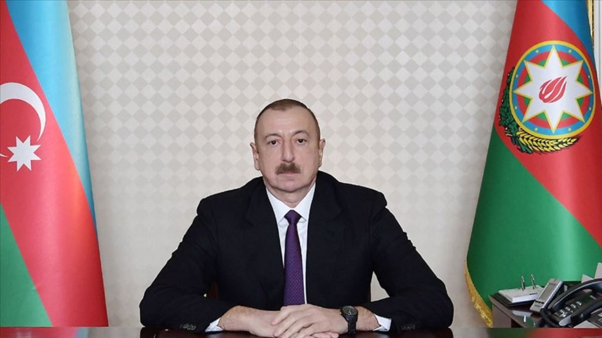 İlham Aliyev'den Cumhurbaşkanı Erdoğan'a başsağlığı mesajı