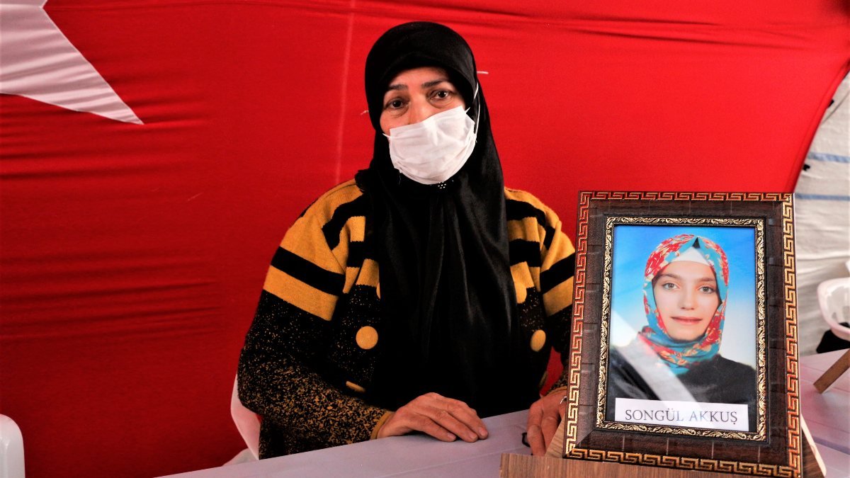 Diyarbakır'da evlat nöbetindeki anne: Aklınız başına gelsin, teslim olun