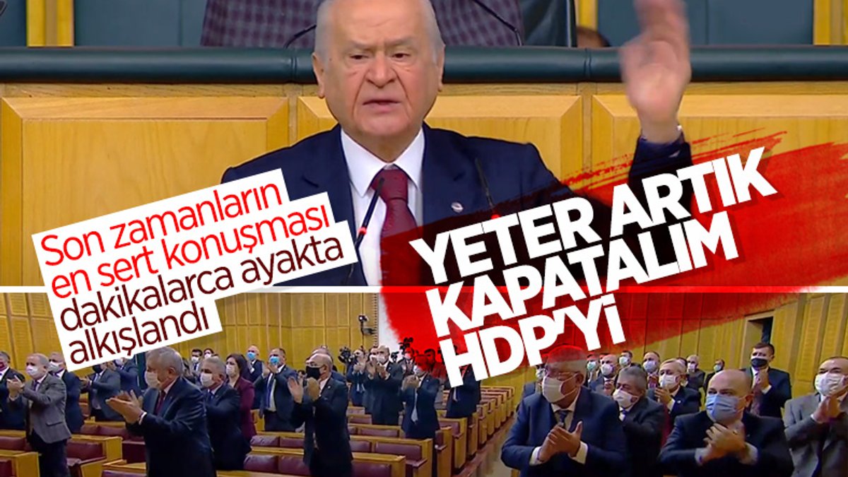 Devlet Bahçeli'den HDP'ye tepki: Bıçak kemiğe dayandı