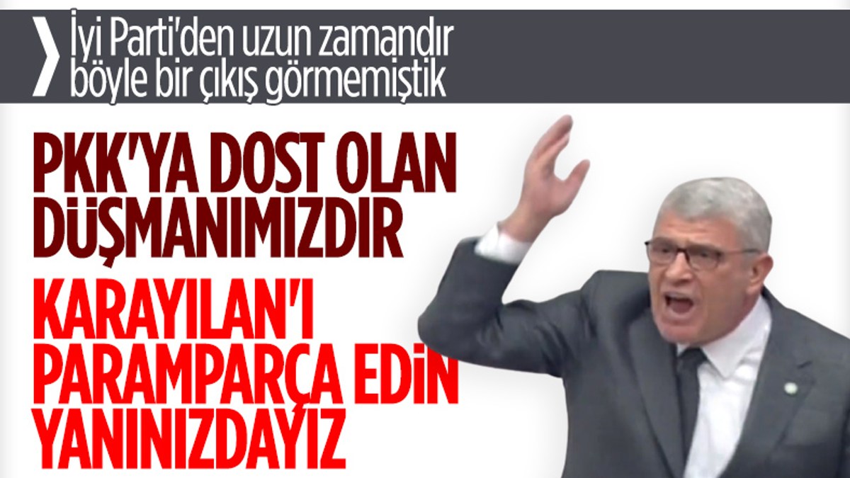 Müsavat Dervişoğlu: PKK'yla dost olan düşmanımızdır