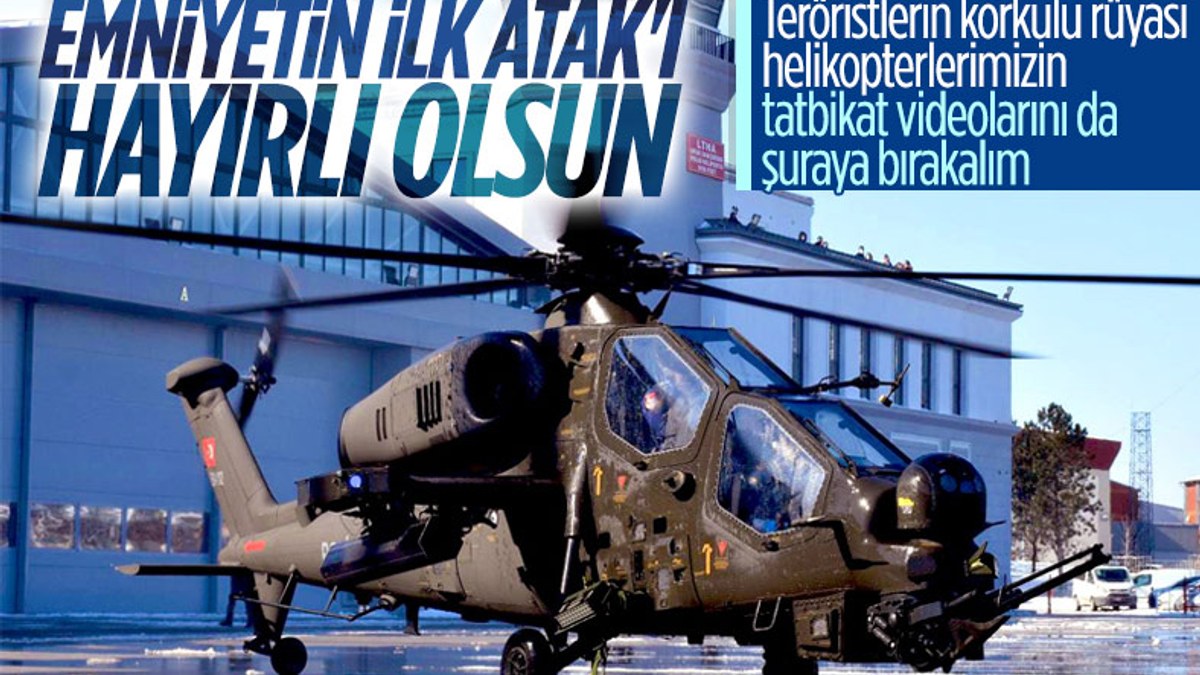 EGM ve Kara Kuvvetleri Komutanlığı'na ATAK helikopterinin ilk teslimatı yapıldı