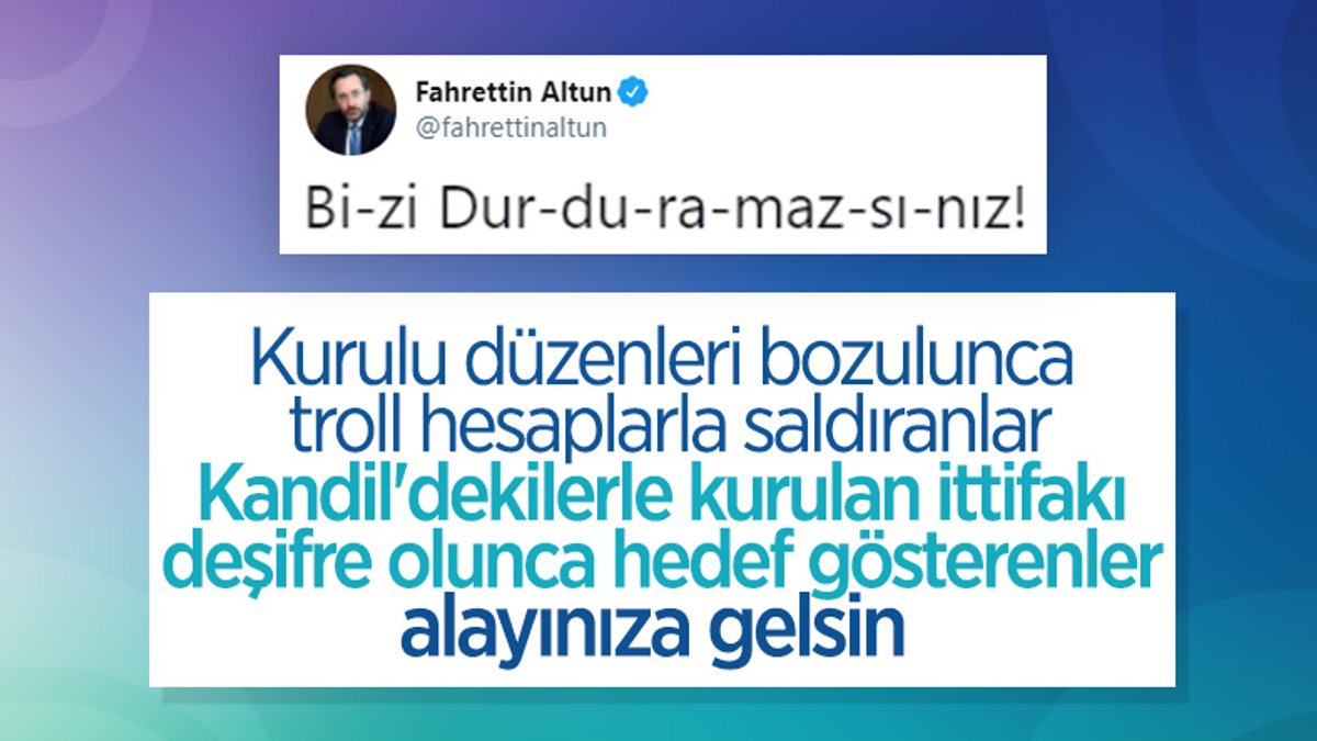 İletişim Başkanı Fahrettin Altun neden hedefte