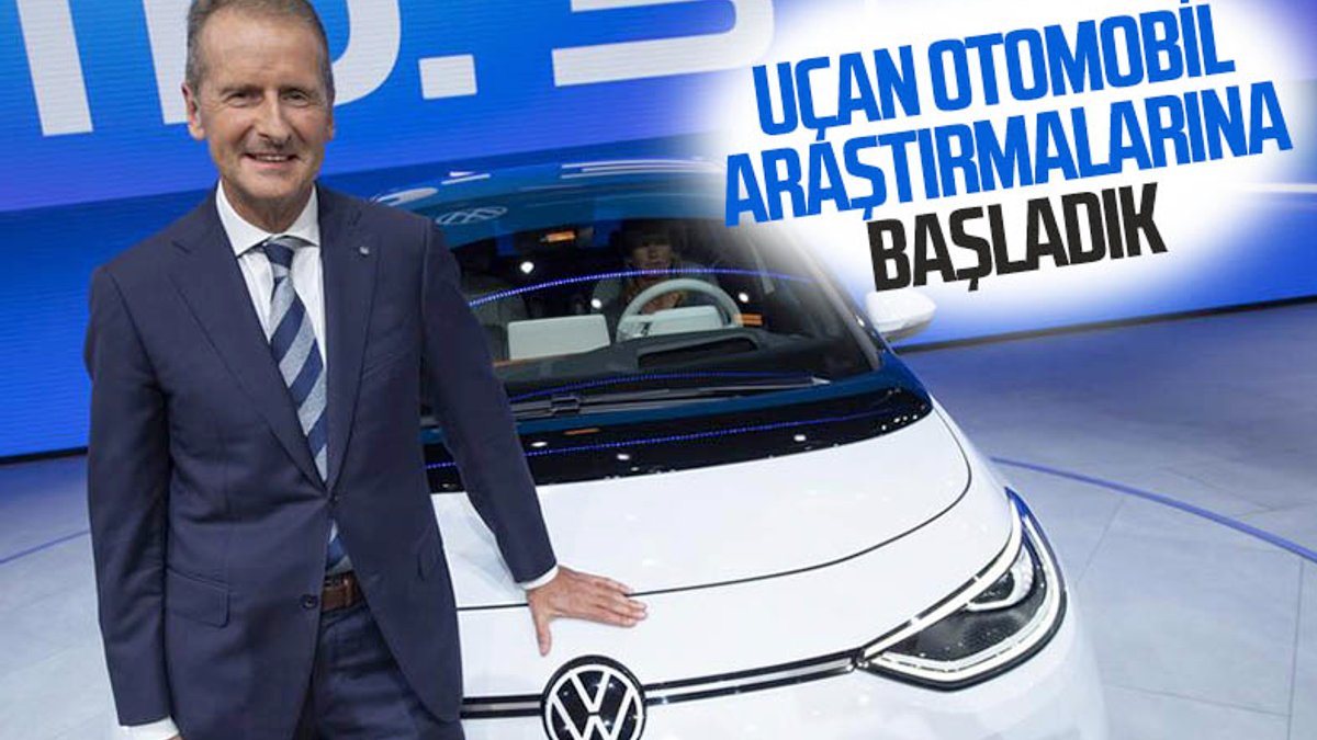 Volkswagen, uçan arabalarla yakından ilgileniyor