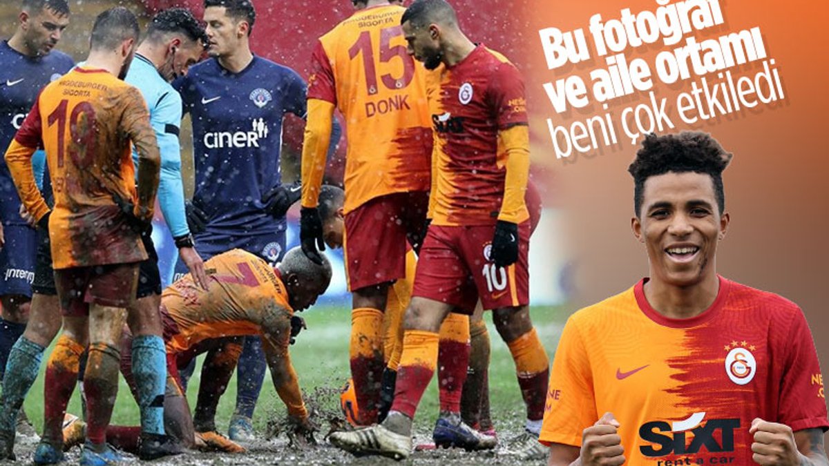 Gedson Fernandes: Galatasaray'da futboldan keyif almaya başladım