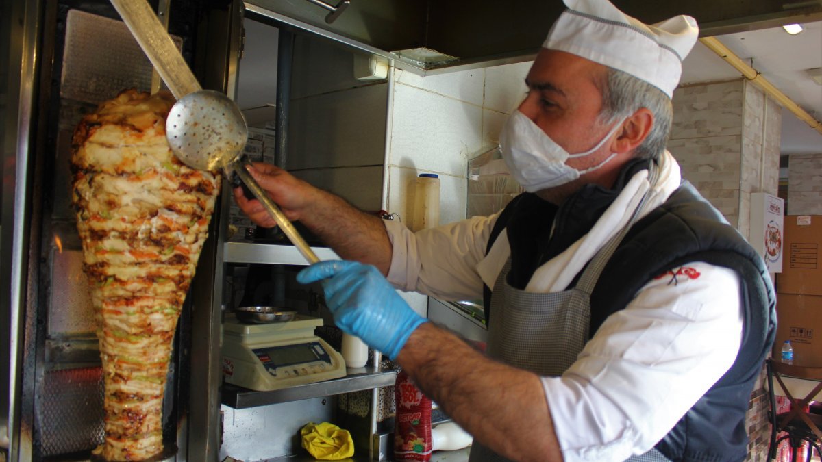 Samsun’da tavuk dönere yüzde 20 zam geldi