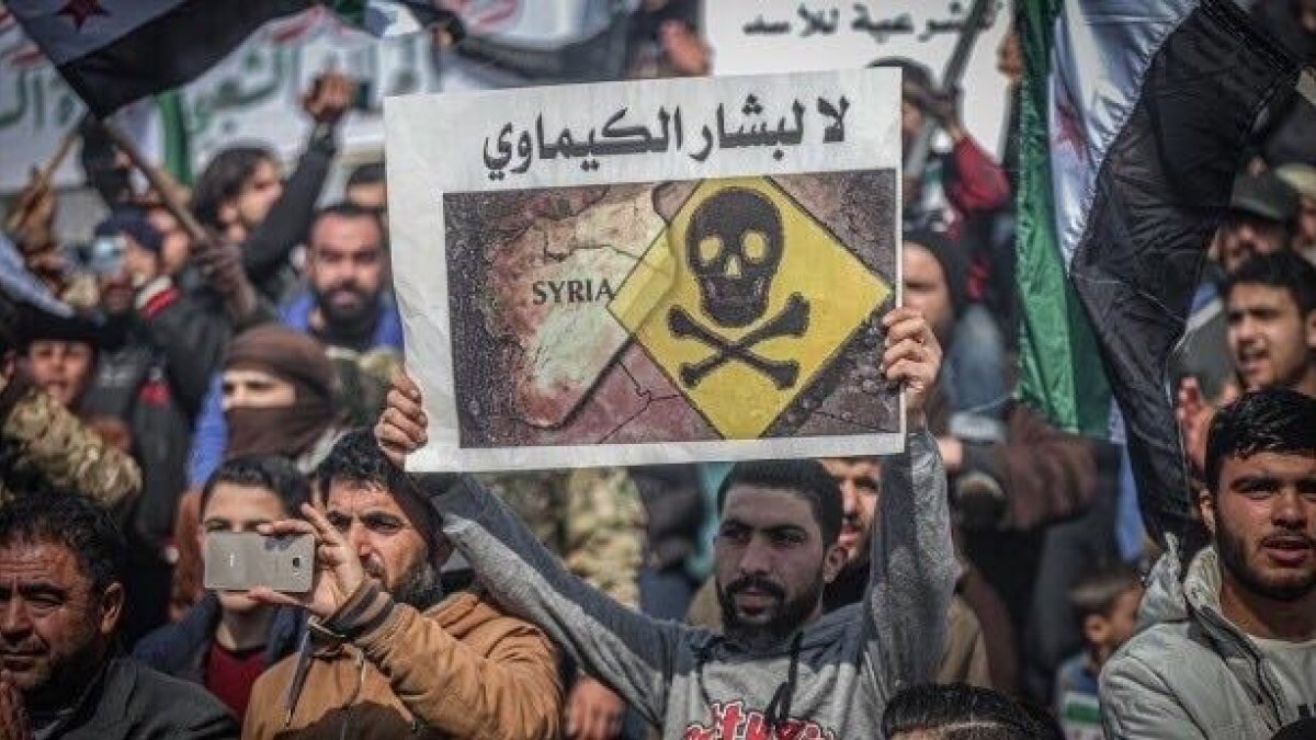 Suriye'de rejim güçleri kimyasal saldırı hazırlığında