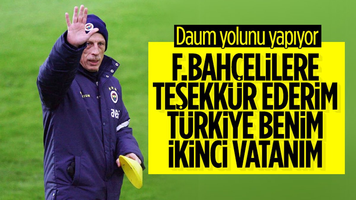 Christoph Daum'dan Fenerbahçe sözleri