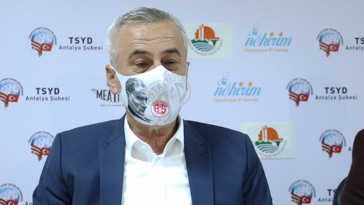 Antalyaspor'un yeni başkanı Mustafa Yılmaz oldu