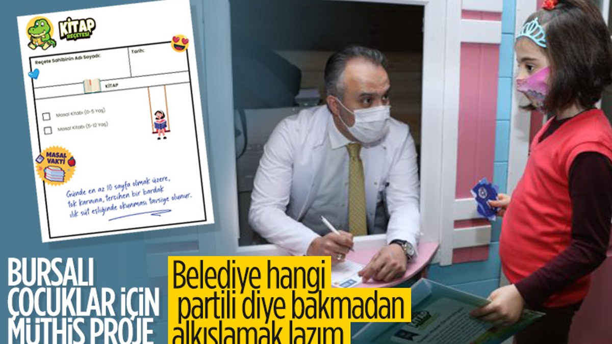Bursa Büyükşehir Belediyesi'nden örnek proje: Kitap Eczanesi