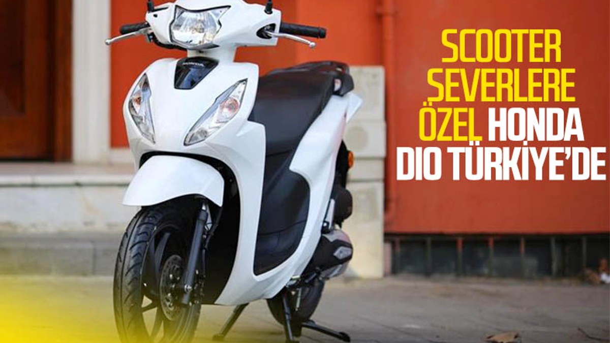 Yeni Honda Dio Türkiye yollarına çıkıyor: İşte fiyatı