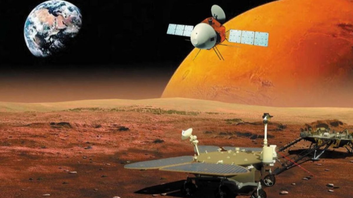 Çin'in uzay aracı Tianwen, Mars'a inmeye çok yaklaştı