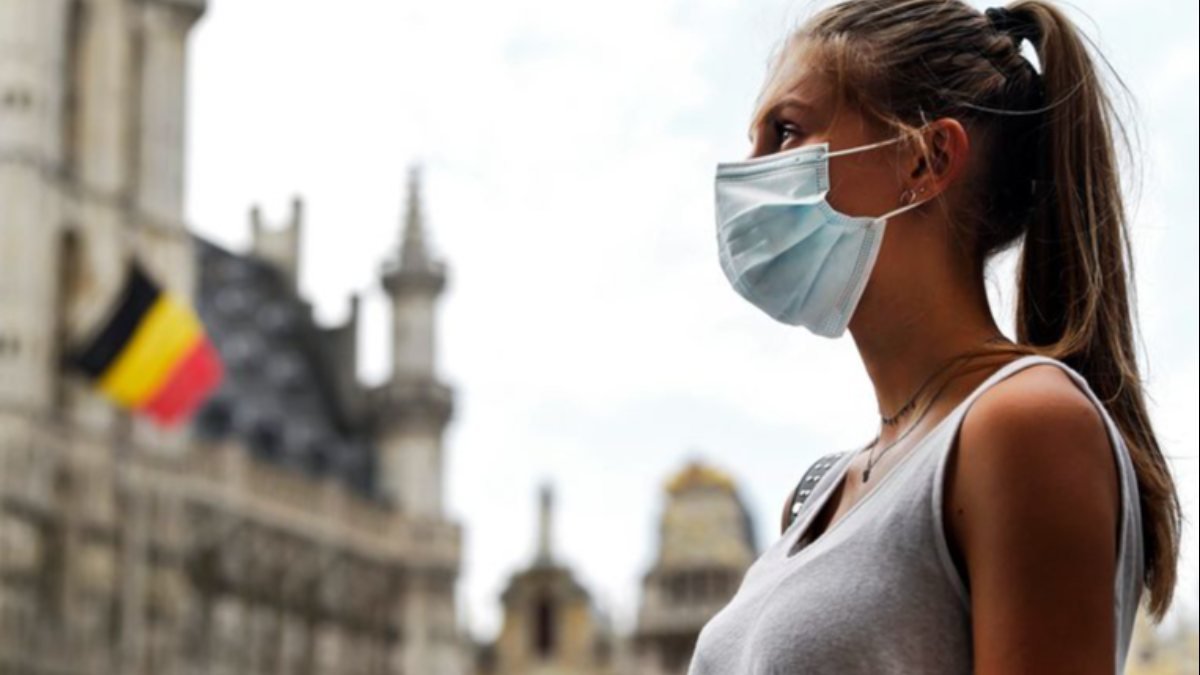 Belçika'da ücretsiz dağıtılan maskeleri kullanmayın uyarısı