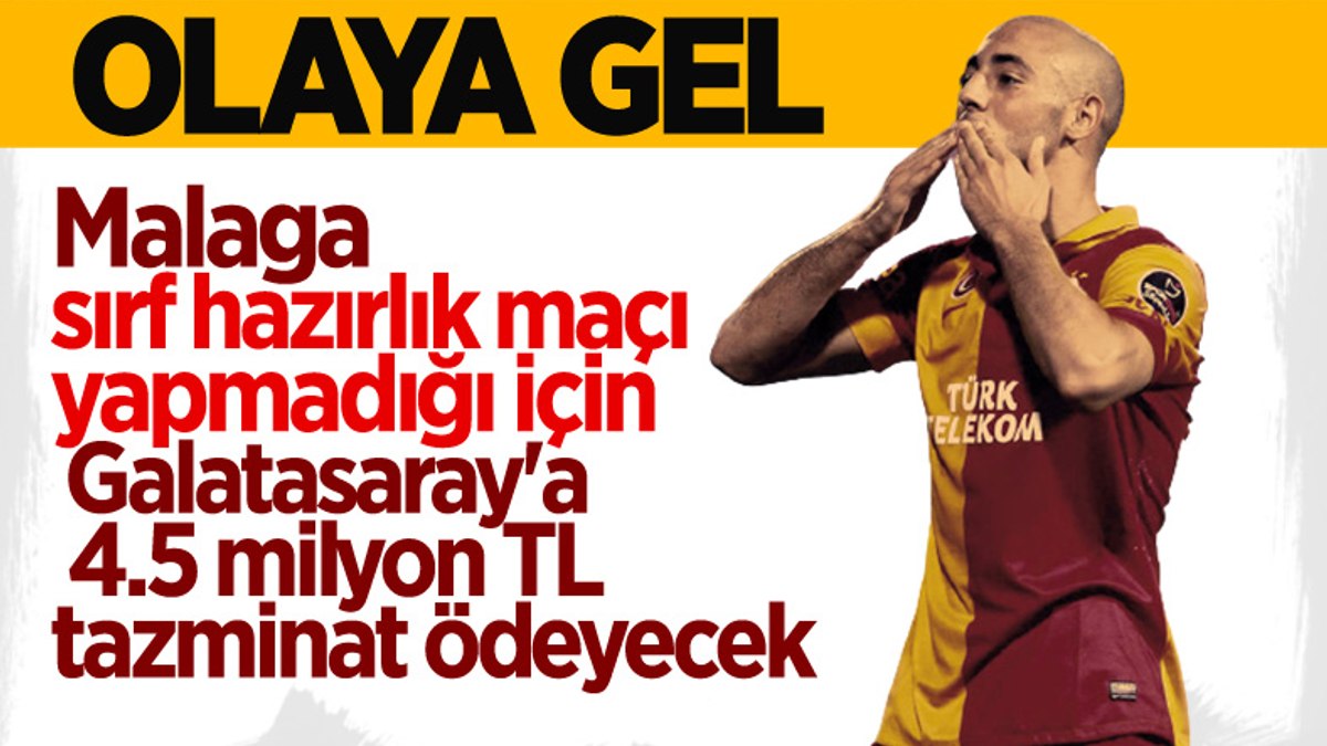 Malaga, Galatasaray'a tazminat ödeyecek