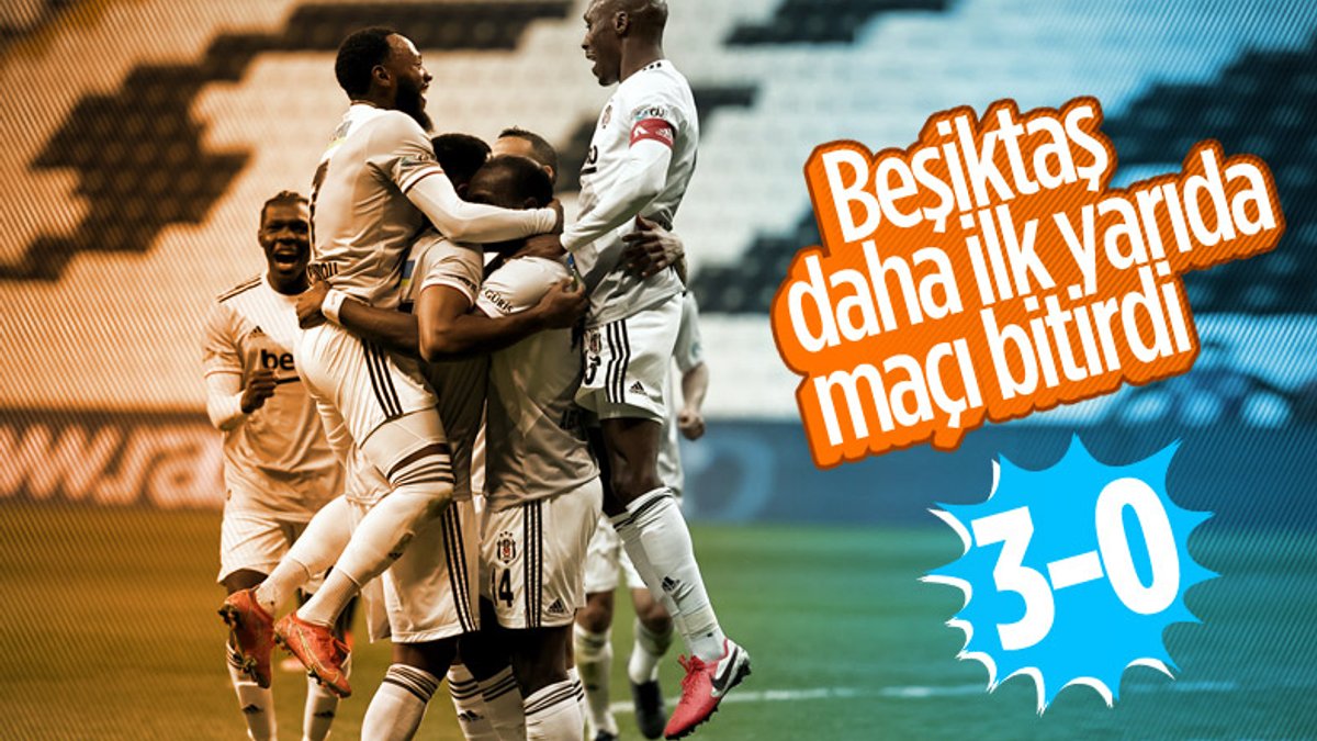 Beşiktaş, Denizlispor'u 3 golle geçti