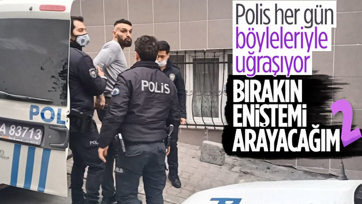 İstanbul'da yakalanan şüpheli eniştesini aramak istedi