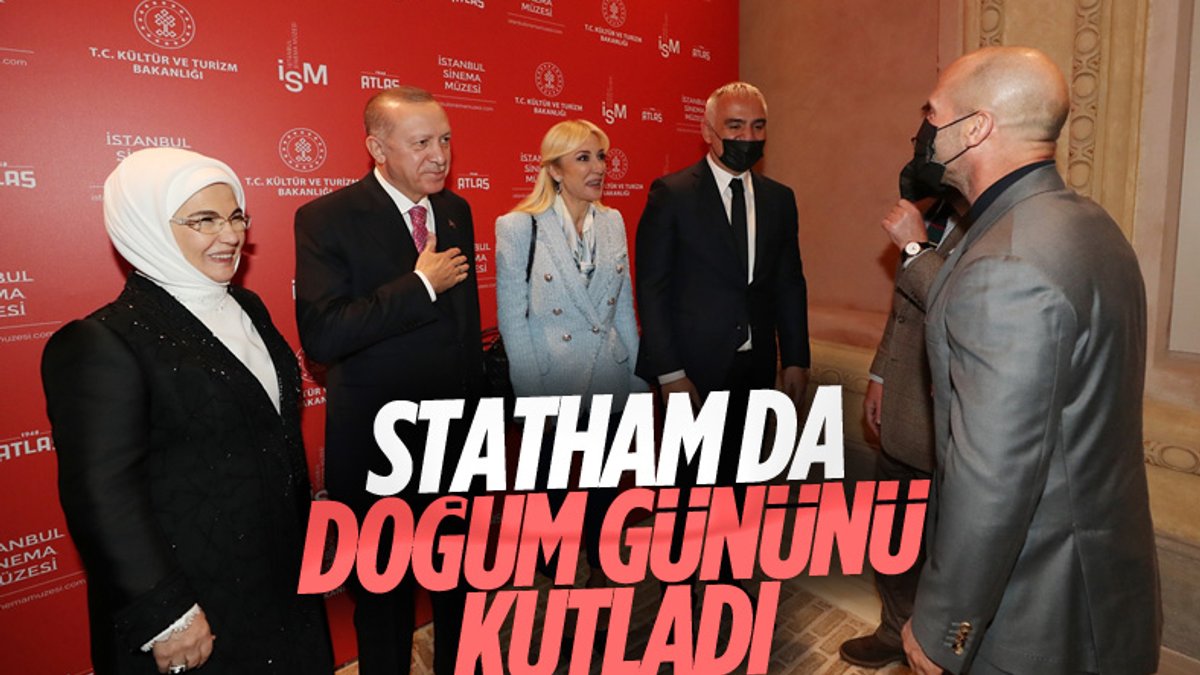 Jason Statham, Cumhurbaşkanı Erdoğan'ın doğum gününü kutladı