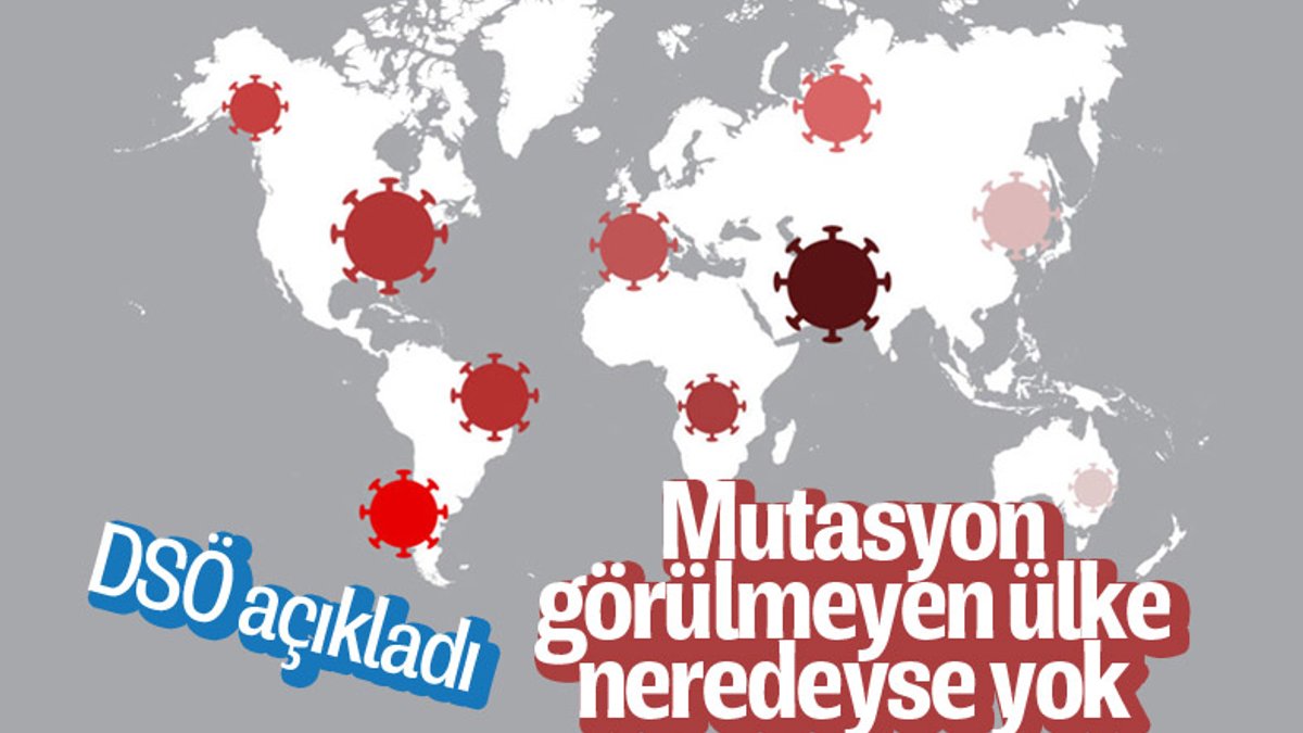 DSÖ Türkiye Temsilcisi, koronavirüste mutasyon görülen ülke sayısını verdi