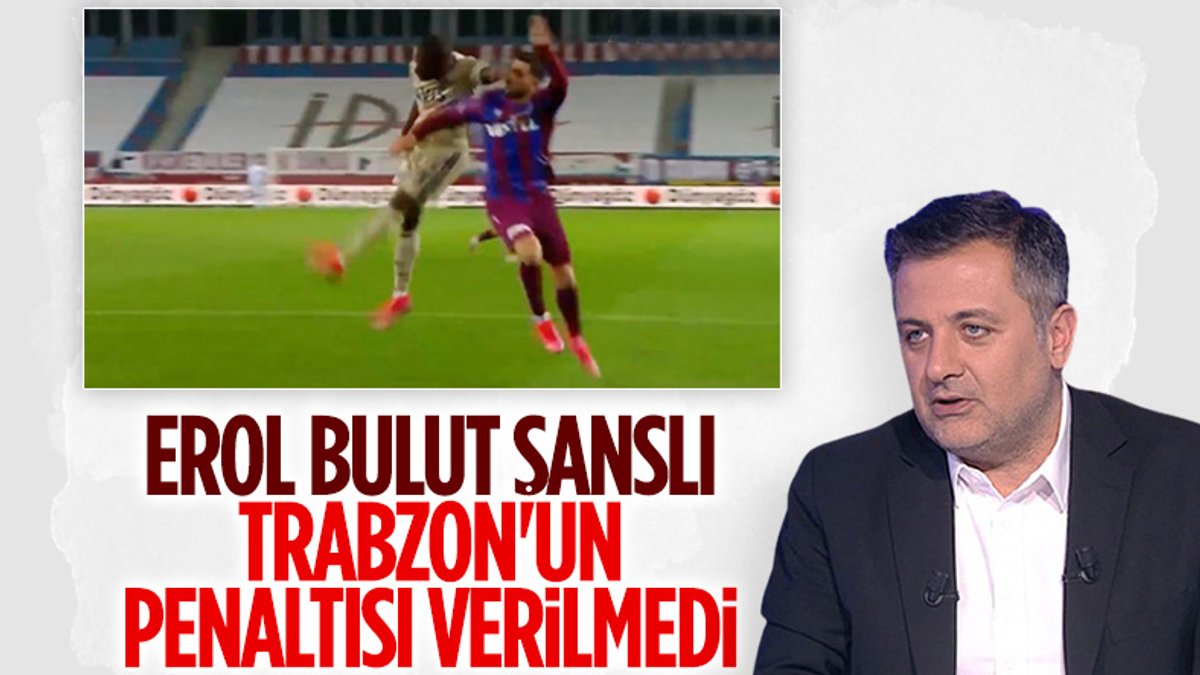Mehmet Demirkol: Trabzonspor'un penaltısı verilmedi