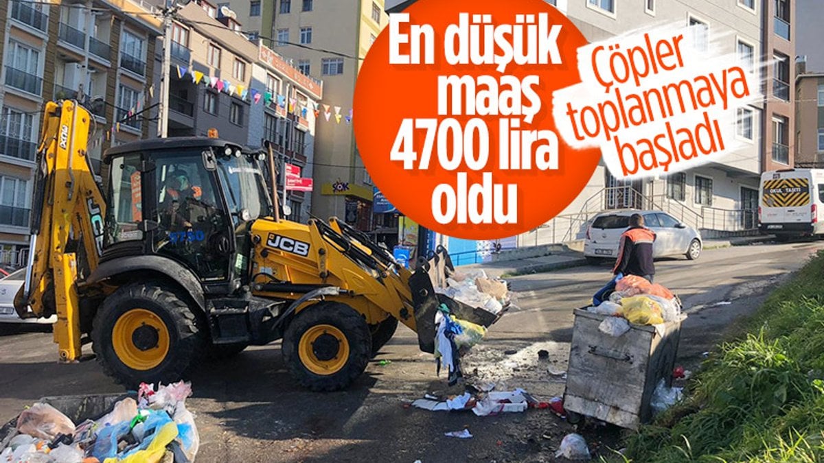 Maltepe'de çöpler toplanıyor