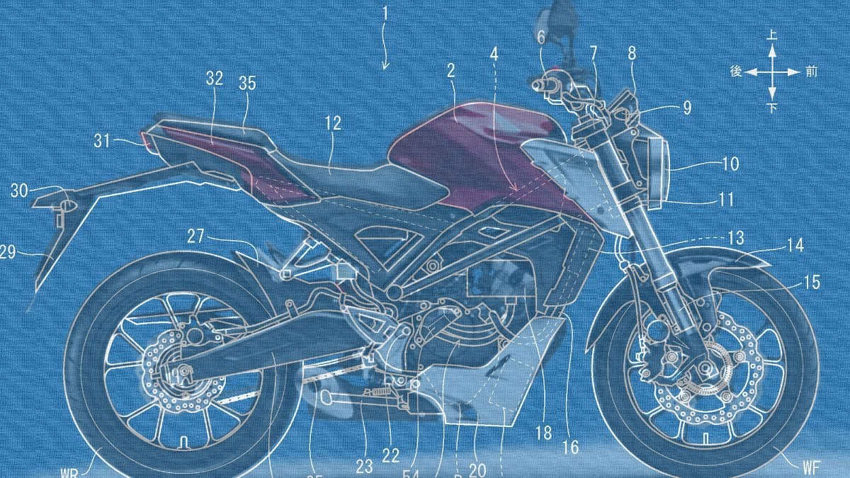 Honda'dan, ne amaçla kullanılacağı bilinmeyen drone'lu motosiklet patenti
