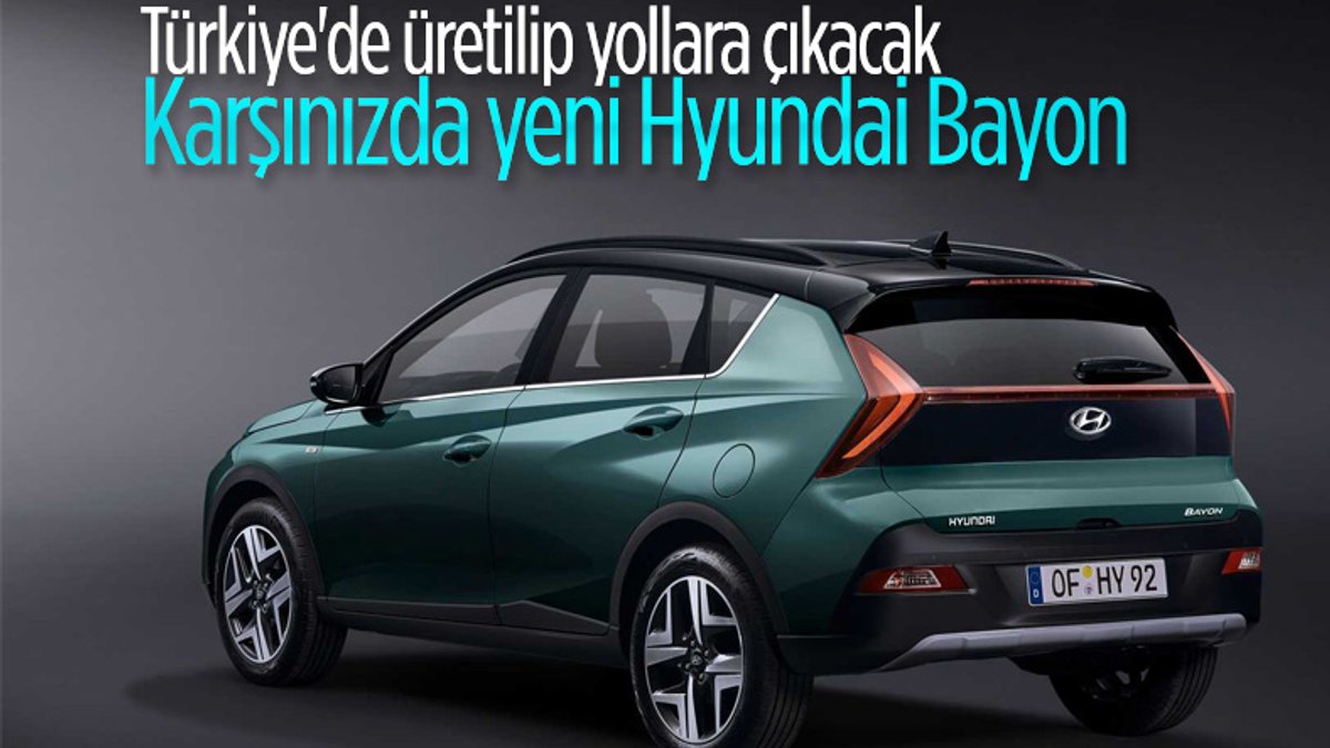 Türkiye'de üretilen yeni Hyundai Bayon tanıtıldı: İşte özellikleri