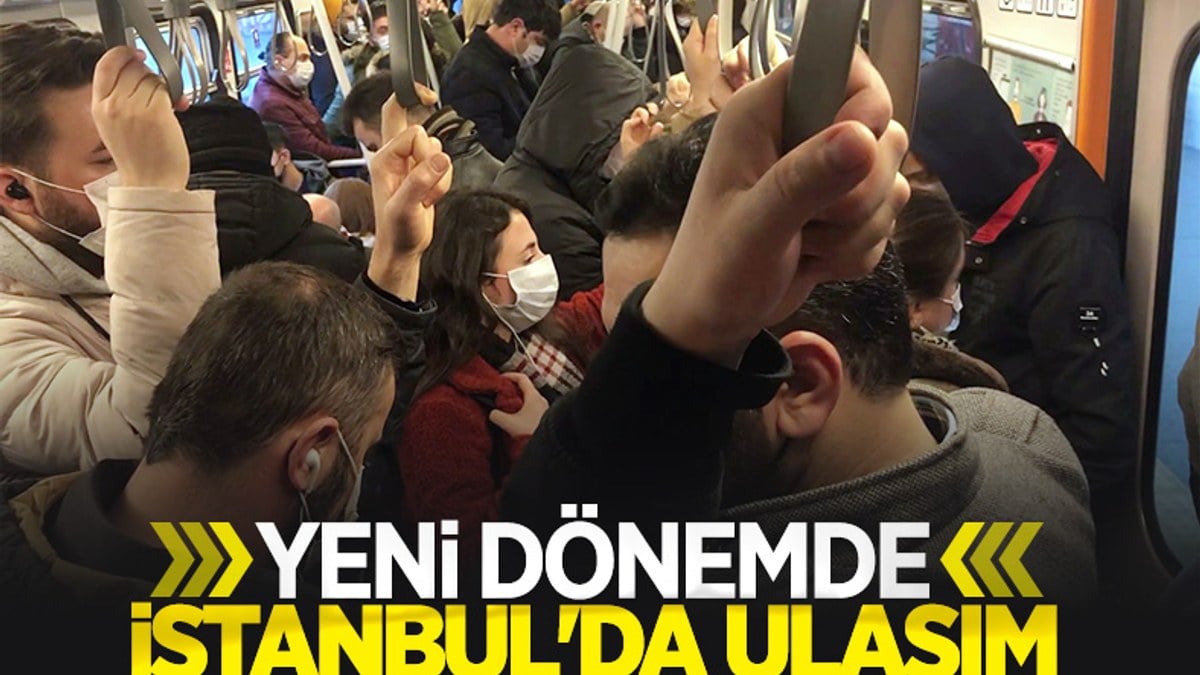 İstanbul'da mesai saatleri değişince toplu taşımada yoğunluk yaşandı