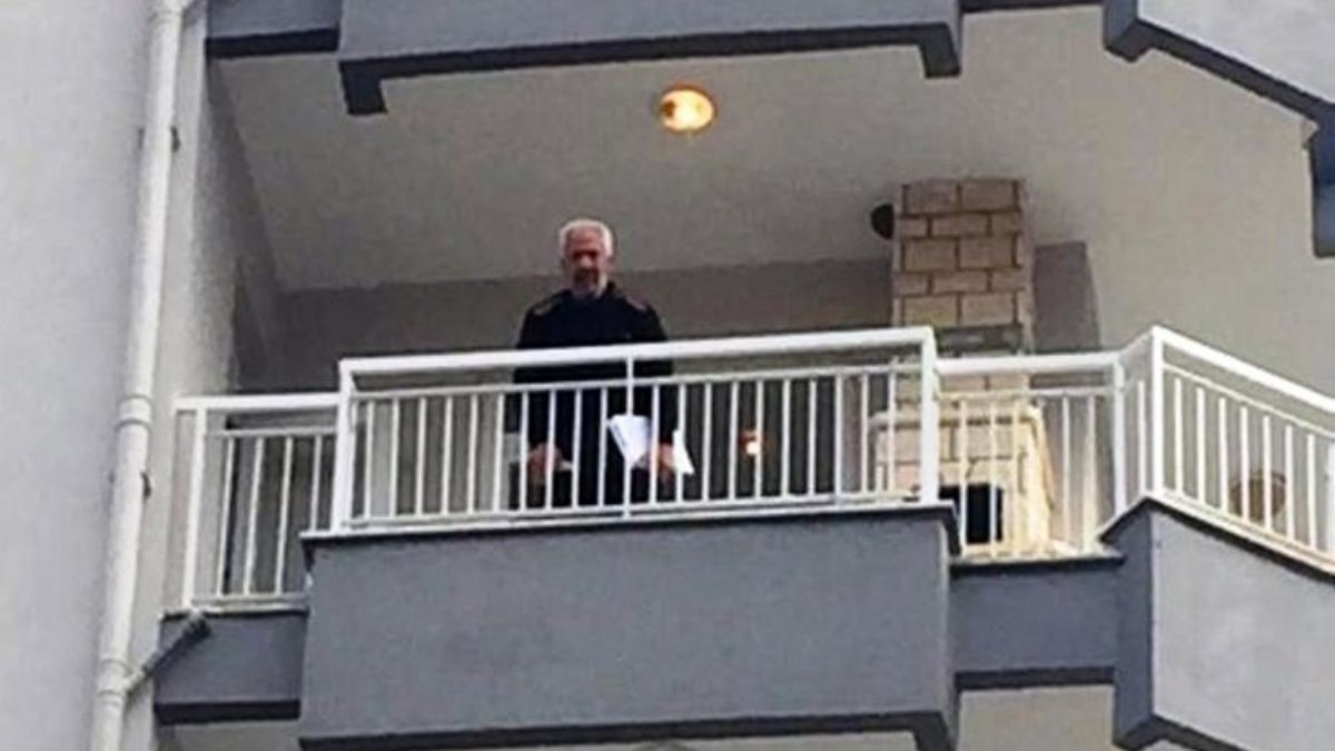 Antalya'da yalnız yaşayan adam komşularını korkuttu