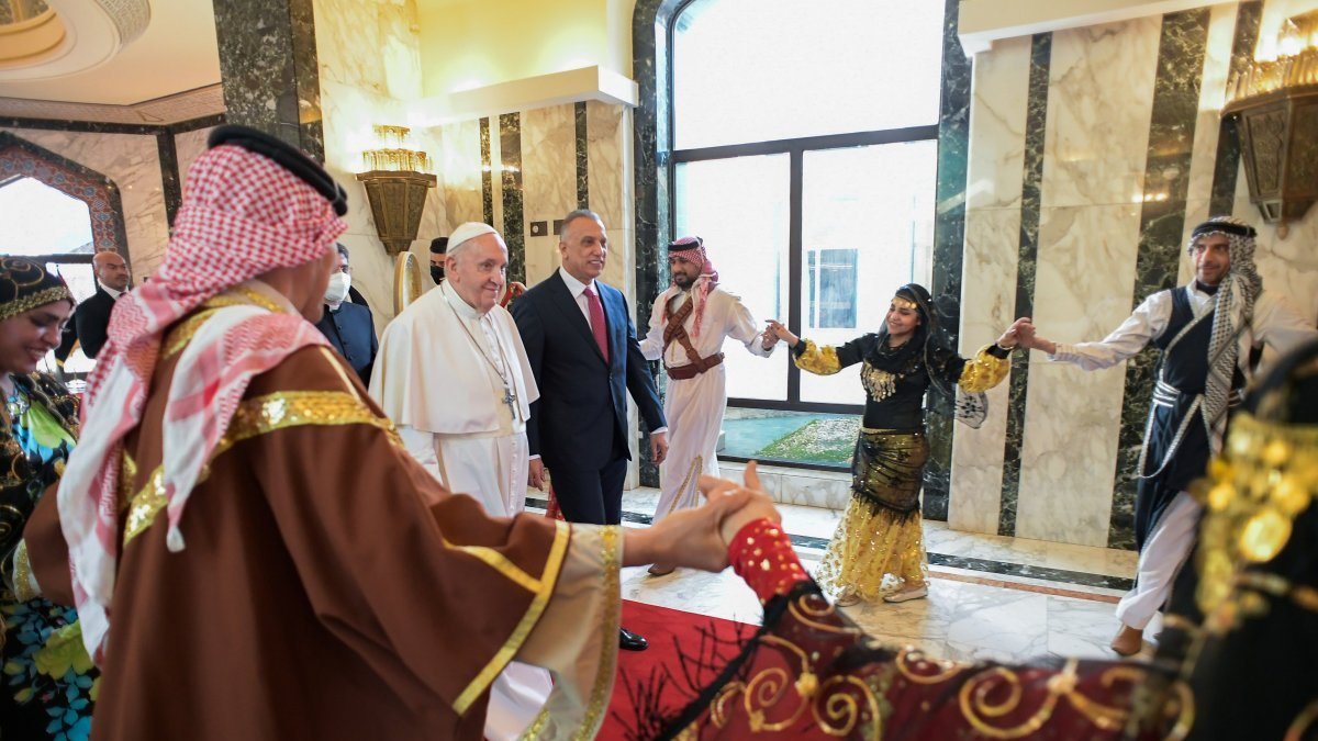 Irak'ta Papa'nın ziyareti nedeniyle 6 Mart 