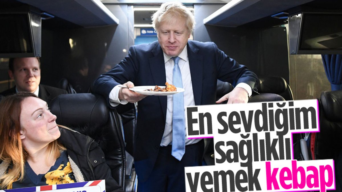 Boris Johnson: En sevdiğim sağlıklı yiyecek kebap