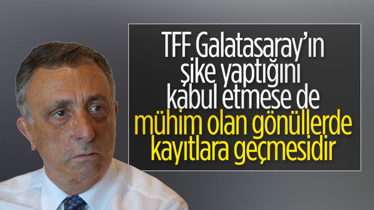 Ahmet Nur Çebi: Beşiktaş'ın hakkı yenmiştir