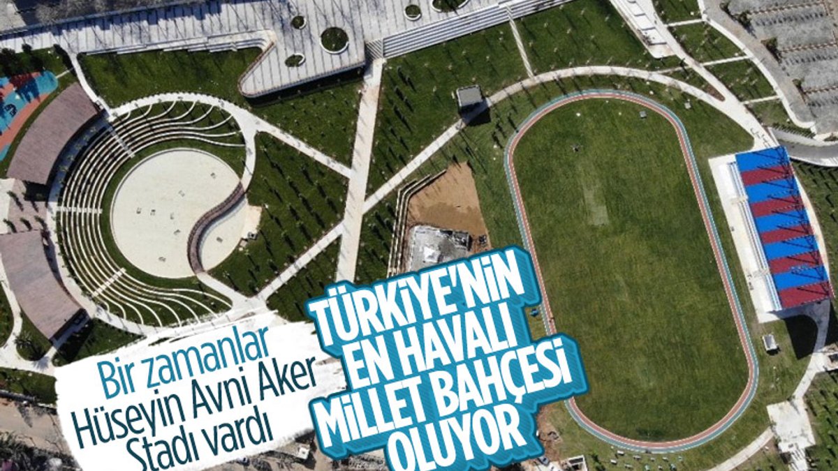 Türkiye’nin ilk spor temalı millet bahçesi