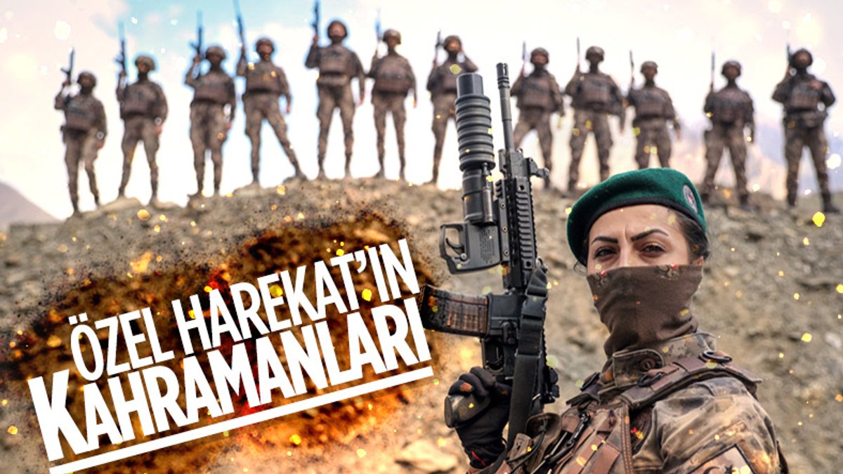 Hakkari'de PKK'nın korkulu rüyası: Kadın özel harekatçılar