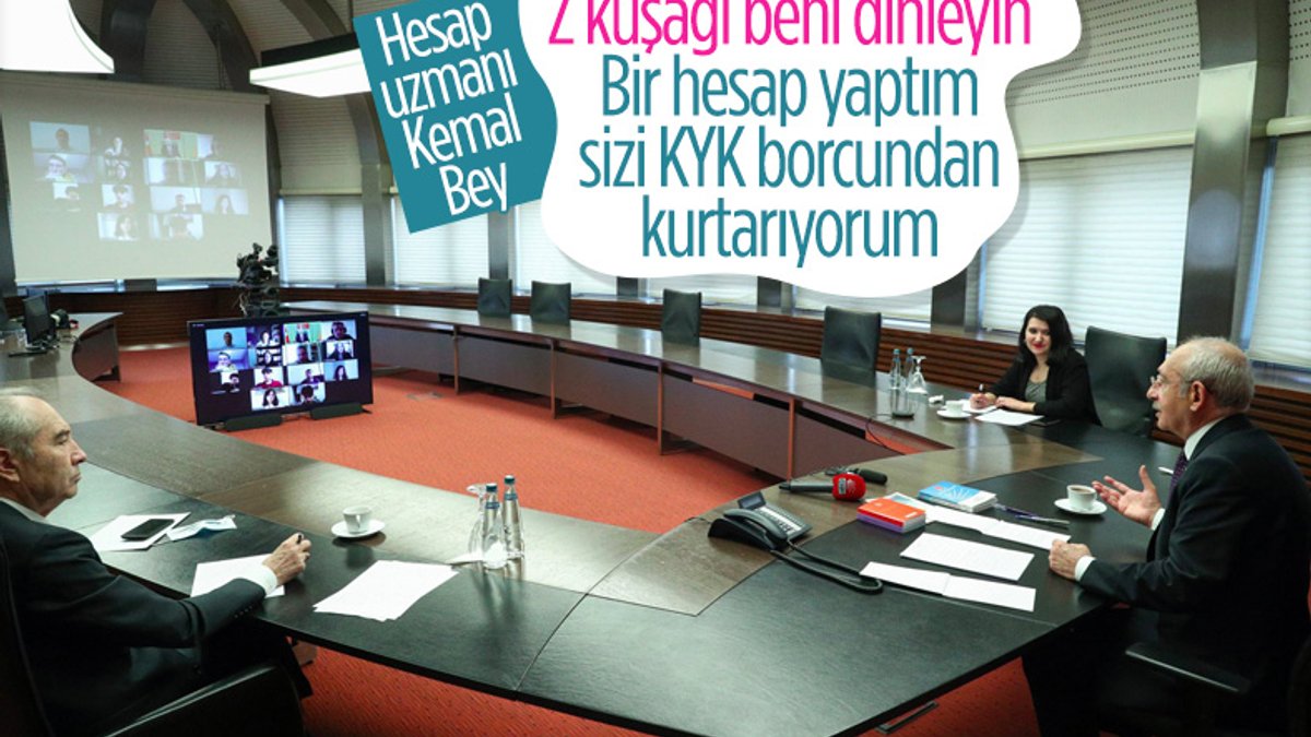 Kemal Kılıçdaroğlu, gençlere vaatlerde bulundu