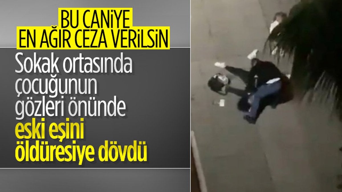 Samsun'da kadına şiddet: Çocuğunun önünde defalarca vurdu