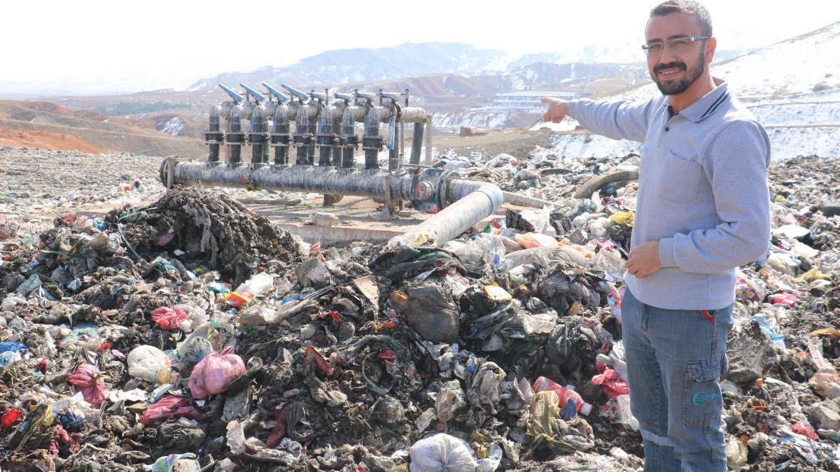Sivaslılar çöpten elektrik üretip, 5 milyon lira tasarruf etti