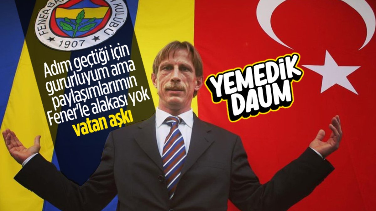 Christoph Daum: Fenerbahçe ile anılmaktan dolayı gururluyum