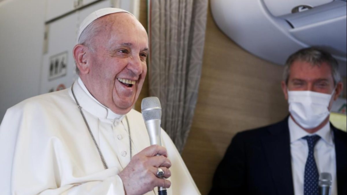 Papa: Sistani'yi görmeyi görev bildim
