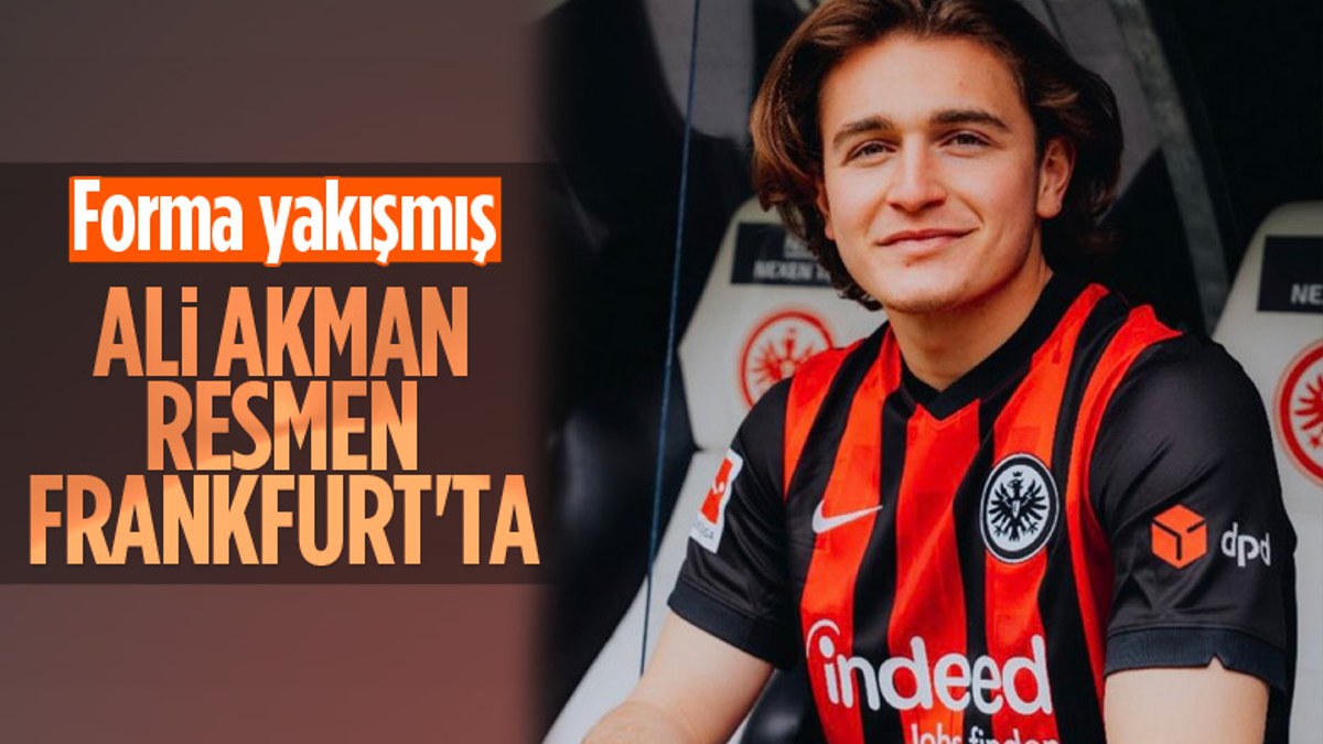 Ali Akman, Eintracht Frankfurt’la sözleşme imzaladı