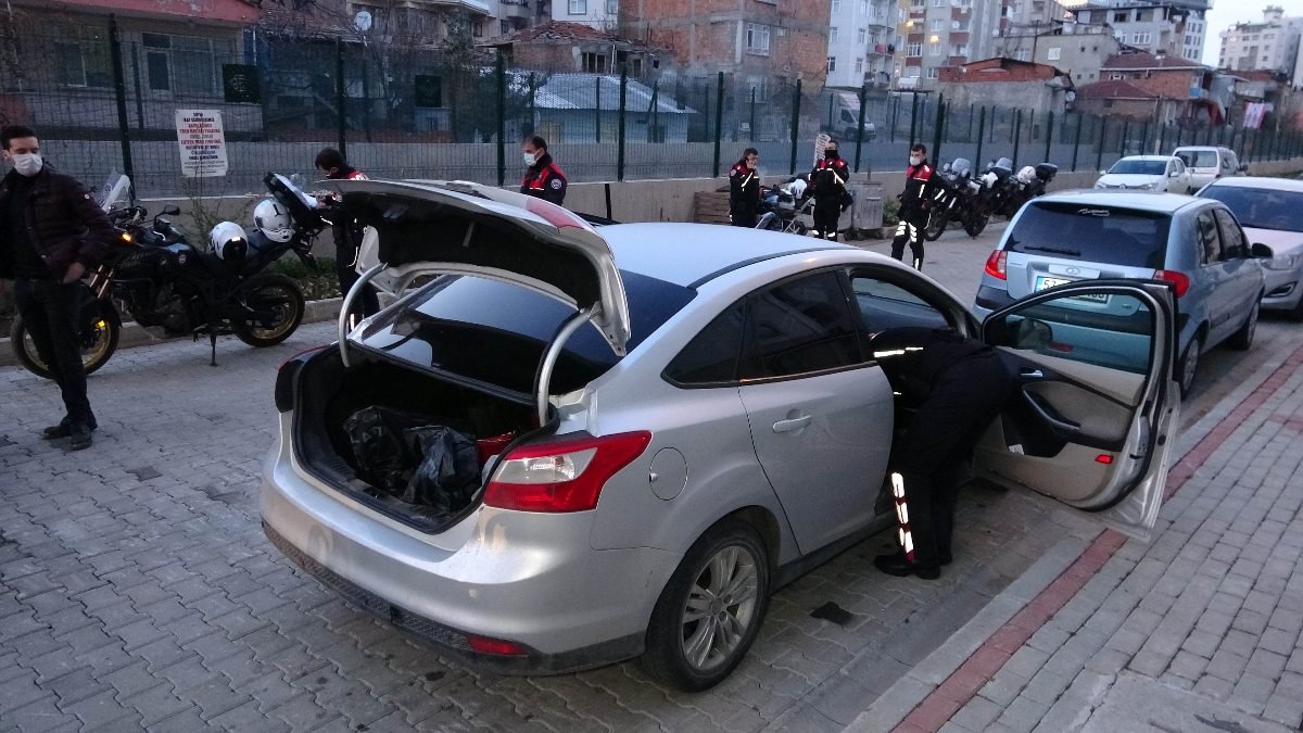 Samsun'da polisten kaçan sürücüye 7 bin TL ceza