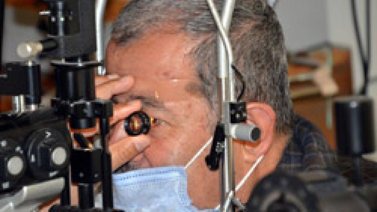 Kahramanmaraş'ta bir kişi, koronavirüs nedeniyle gözünü kaybetti